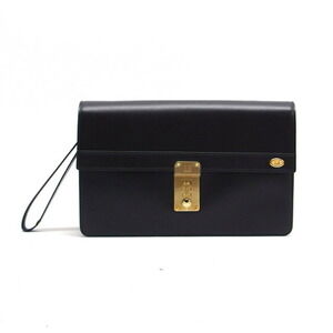 Dunhill Oxford Clutch Bag, Dial Lock, Black